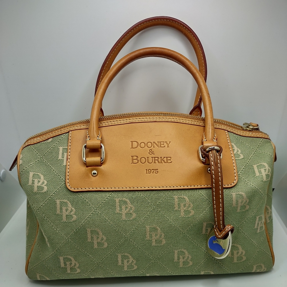 Dooney & Bourke Mint Green Signature Handbag